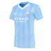 Cheap Manchester City Joao Cancelo #7 Home Football Shirt Women 2023-24 Short Sleeve